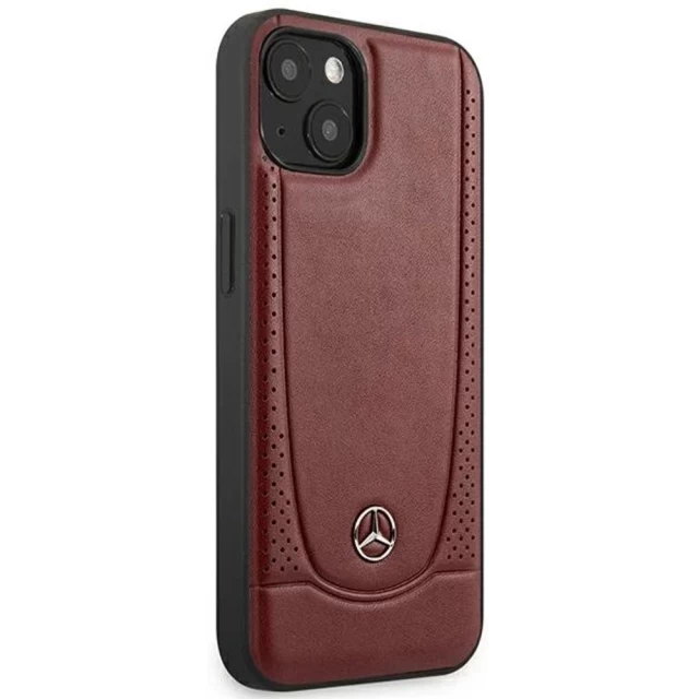 Чохол Mercedes для iPhone 14 Leather Urban Red (MEHCP14SARMRE)