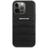 Чехол Mercedes для iPhone 14 Pro Leather Debossed Lines Black (AMHCP14LGSEBK)