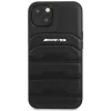 Чехол Mercedes для iPhone 14 Plus Leather Debossed Lines Black (AMHCP14MGSEBK)