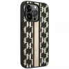 Чехол Karl Lagerfeld Monogram Stripe для iPhone 14 Pro Max Brown (KLHCP14XPGKLSKW)