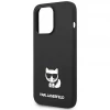 Чехол Karl Lagerfeld Silicone Choupette Body для iPhone 14 Pro Max Black (KLHCP14XSLCTBK)