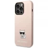 Чохол Karl Lagerfeld Silicone Choupette Body для iPhone 14 Pro Max Light Pink (KLHCP14XSLCTPI)