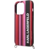 Чехол Karl Lagerfeld Color Stripes для iPhone 14 Pro Max Pink (KLHCP14XSTSTP)