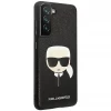 Чехол Karl Lagerfeld Saffiano Ikonik Karl's Head для Samsung Galaxy S21 G990 FE Black (KLHCS21FSAKHBK)