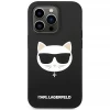 Чохол Karl Lagerfeld Silicone Choupette для iPhone 14 Pro Black with MagSafe (KLHMP14LSLCHBK)