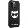 Чохол Karl Lagerfeld Silicone Choupette для iPhone 14 Pro Black with MagSafe (KLHMP14LSLCHBK)