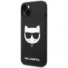 Чохол Karl Lagerfeld Silicone Choupette Head для iPhone 14 Plus Black with MagSafe (KLHMP14MSLCHBK)