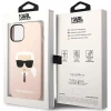 Чехол Karl Lagerfeld Silicone Karl's Head для iPhone 14 Plus Light Pink with MagSafe (KLHMP14MSLKHLP)