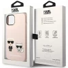 Чохол Karl Lagerfeld Silicone Karl & Choupette для iPhone 14 Plus Light Pink with MagSafe (KLHMP14MSSKCI)