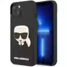 Чохол Karl Lagerfeld 3D Rubber Karl's Head для iPhone 14 Black (KLHCP14SKH3DBK)