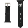 Ремінець Karl Lagerfeld Silicone Choupette Heads для Apple Watch 49 | 45 | 44 | 42 mm Black (KLAWLSLCK)