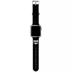 Ремешок Karl Lagerfeld Silicone Choupette Heads для Apple Watch 49 | 45 | 44 | 42 mm Black (KLAWLSLCK)