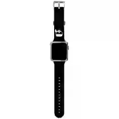 Ремінець Karl Lagerfeld Silicone Karl's Head для Apple Watch 49 | 45 | 44 | 42 mm Black (KLAWLSLKK)
