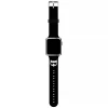Ремешок Karl Lagerfeld Silicone Choupette Heads для Apple Watch 41 | 40 | 38 mm Black (KLAWMSLCK)