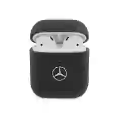 Чехол Mercedes-Benz для Apple AirPods 2/1 Electronic Line Black (MEA2CSLBK)