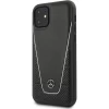 Чехол Mercedes для iPhone 11 Pattern Line Leather Black (MEHCN61CLSSI)