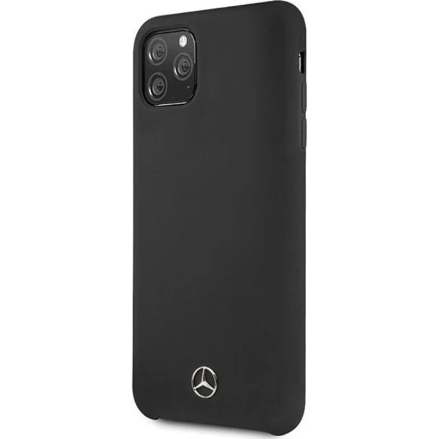 Чехол Mercedes для iPhone 11 Pro Max Silicone Line Black (MEHCN65SILBK)