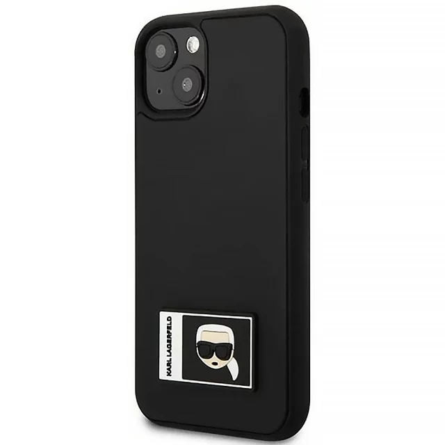 Чохол Karl Lagerfeld Iсonik Patch для iPhone 13 mini Black (KLHCP13S3DKPK)