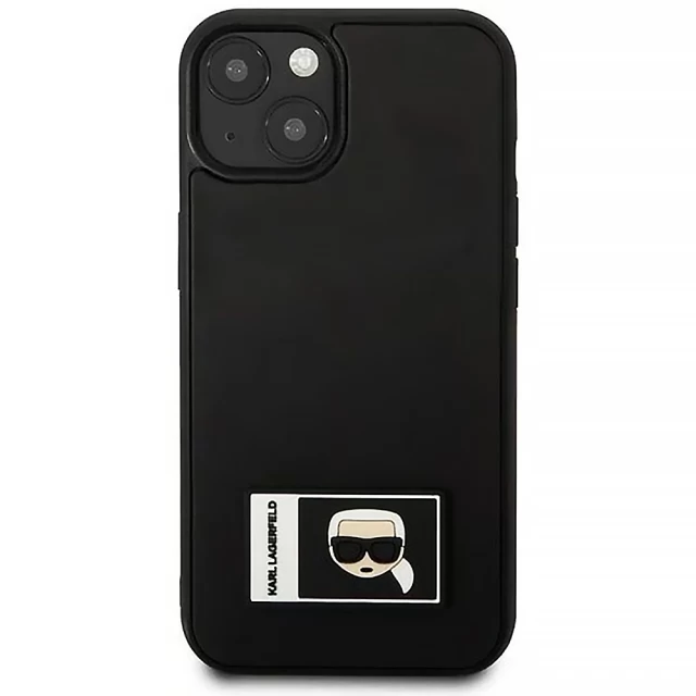 Чехол Karl Lagerfeld Iсonik Patch для iPhone 13 mini Black (KLHCP13S3DKPK)