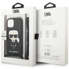 Чехол Karl Lagerfeld Leather Monogram Patch для iPhone 13 mini Black (KLHCP13SCMNIPK)