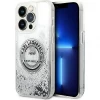 Чохол Karl Lagerfeld Liquid Glitter RSG для iPhone 14 Pro Max Silver (KLHCP14XLCRSGRS)