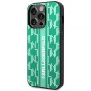 Чохол Karl Lagerfeld Monogram Stripe для iPhone 14 Pro Max Green (KLHCP14XPGKLSKN)