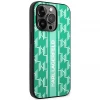 Чохол Karl Lagerfeld Monogram Stripe для iPhone 14 Pro Max Green (KLHCP14XPGKLSKN)