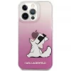 Чехол Karl Lagerfeld Choupette Fun для iPhone 14 Pro Pink (KLHCP14LCFNRCPI)