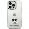 Чехол Karl Lagerfeld Choupette Body для iPhone 14 Pro Transparent (KLHCP14LCTTR)