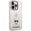 Чехол Karl Lagerfeld Choupette Body для iPhone 14 Pro Transparent (KLHCP14LCTTRI)