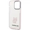 Чехол Karl Lagerfeld Choupette Body для iPhone 14 Pro Transparent (KLHCP14LCTTRI)