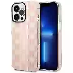 Чехол Karl Lagerfeld Mono Vertical Stripe для iPhone 14 Pro Pink (KLHCP14LHKLSPCP)