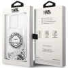 Чехол Karl Lagerfeld Liquid Glitter RSG для iPhone 14 Pro Silver (KLHCP14LLCRSGRS)