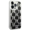 Чохол Karl Lagerfeld Liquid Glitter Monogram для iPhone 14 Pro Black (KLHCP14LLMNMK)