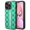 Чохол Karl Lagerfeld Monogram Stripe для iPhone 14 Pro Green (KLHCP14LPGKLSKN)