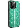 Чохол Karl Lagerfeld Monogram Stripe для iPhone 14 Pro Green (KLHCP14LPGKLSKN)