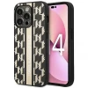 Чехол Karl Lagerfeld Monogram Stripe для iPhone 14 Pro Brown (KLHCP14LPGKLSKW)