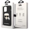Чохол Karl Lagerfeld Silicone Karl's Head для iPhone 14 Pro Black (KLHCP14LSLKHBK)