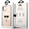 Чохол Karl Lagerfeld Silicone Karl's Head для iPhone 14 Light Pink with MagSafe (KLHMP14SSLKHLP)