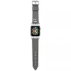 Ремінець Karl Lagerfeld Saffiano Karl Heads для Apple Watch 49 | 45 | 44 | 42 mm Silver (KLAWLOKHG)