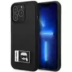 Чохол Karl Lagerfeld Iconik Patch для iPhone 13 Pro Max Black (KLHCP13X3DKPK)