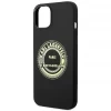 Чохол Karl Lagerfeld Silicone RSG для iPhone 14 Black (KLHCP14SSRSGRCK)