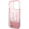 Чохол Karl Lagerfeld Liquid Glitter Big для iPhone 14 Pro Max Pink (KLHCP14XLBKLCP)
