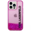 Чехол Karl Lagerfeld Liquid Glitter Elong для iPhone 14 Pro Max Pink (KLHCP14XLCKVF)