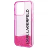Чохол Karl Lagerfeld Liquid Glitter Elong для iPhone 14 Pro Max Pink (KLHCP14XLCKVF)