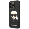 Чехол Karl Lagerfeld Karl's Head для iPhone 14 Pro Max Black (KLHCP14XSLKHBK)