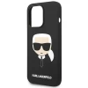 Чехол Karl Lagerfeld Karl's Head для iPhone 14 Pro Max Black (KLHCP14XSLKHBK)