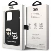 Чехол Karl Lagerfeld Liquid Silicone Karl & Choupette для iPhone 14 Pro Black with MagSafe (KLHMP14LSSKCK)