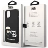 Чехол Karl Lagerfeld Liquid Silicone Karl & Choupette для iPhone 14 Plus Black with MagSafe (KLHMP14MSSKCK)