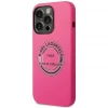 Чехол Karl Lagerfeld Silicone RSG для iPhone 14 Pro Pink (KLHCP14LSRSGRCF)